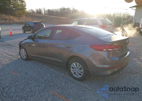 2018 Hyundai Elantra Se from USA, damaged, VIN 5NPD74LF5JH261293